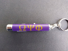 Omega Psi Phi Emblem Flashlight/keychain