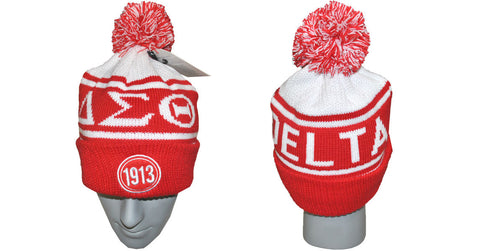 Delta Sigma Theta Beanie