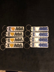 Mirrored Key Rings