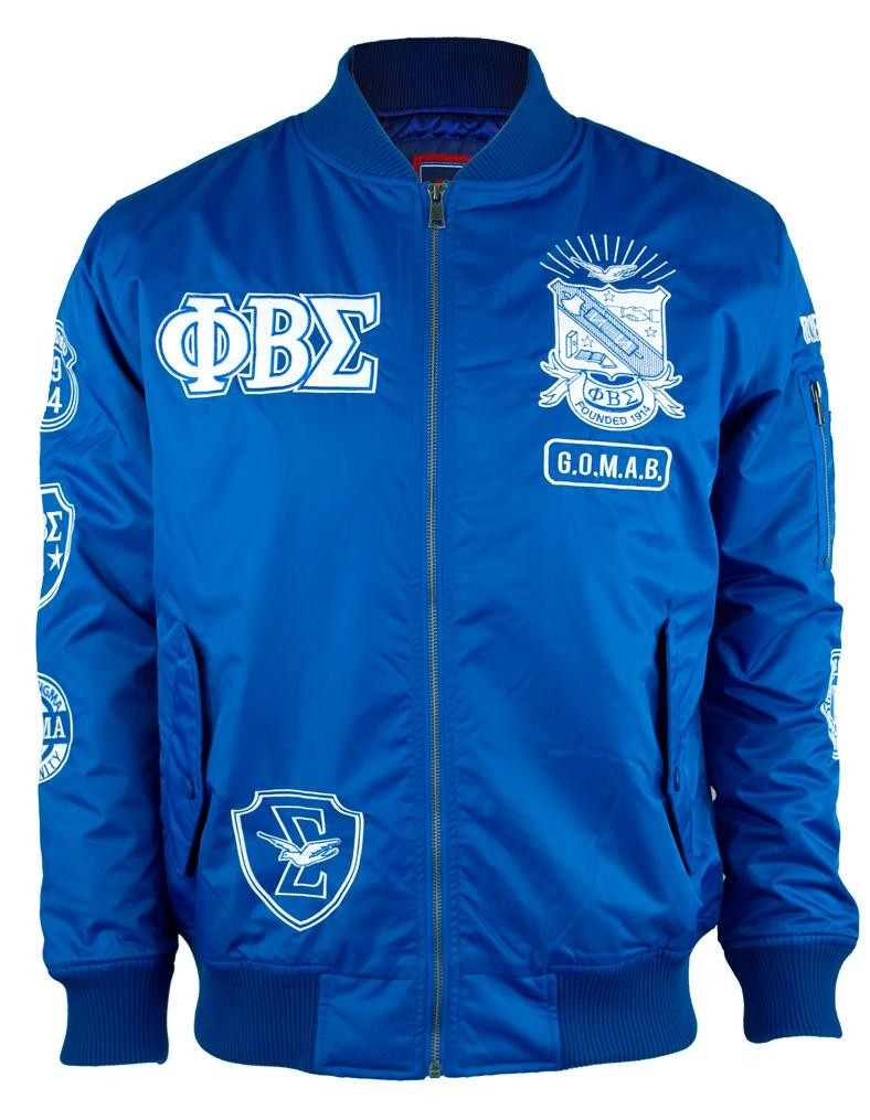 Phi Beta Sigma --- Bomber Jacket